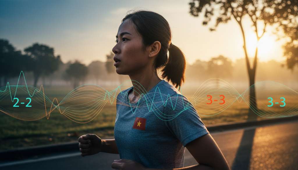 Cách Điều Chỉnh Nhịp Thở Khi Chạy Bộ: Kỹ Thuật 2-2 Và 3-3